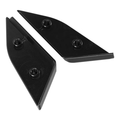 Black mirror delete block off plates fits Ducati Panigale V4 V4R V4S 2018-2024