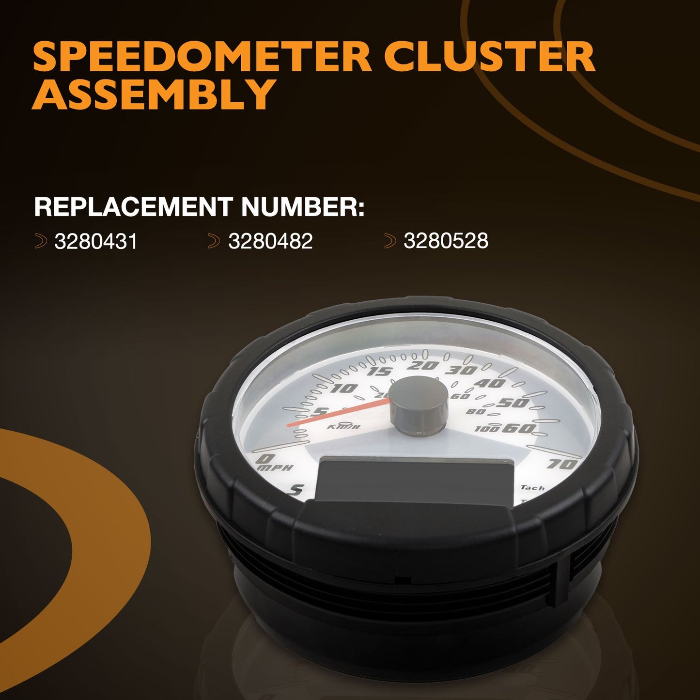 Speedometer Cluster Assy 3280431 For Polaris Sportsman 400 450 500 600 700 800