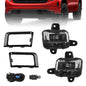 LED Fog Light Lamp w/ Switch Relay Wire Bezel Kit For 2022-2025 GMC Sierra 1500