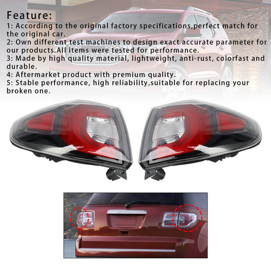 Left+Right Tail Light Brakelight Lamp For GMC Acadia 2013-2016