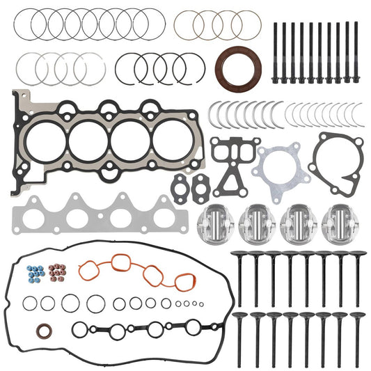 Solid Spare G4FD 1.6L Engine Rebuild Overhaul Kit Pistons & Rings Kit For Hyundai Kia Soul