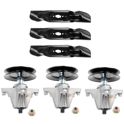 Blade Spindle Kit for Cub Cadet MTD ZT1-50 742P05094 618P09256 50-Inch Deck