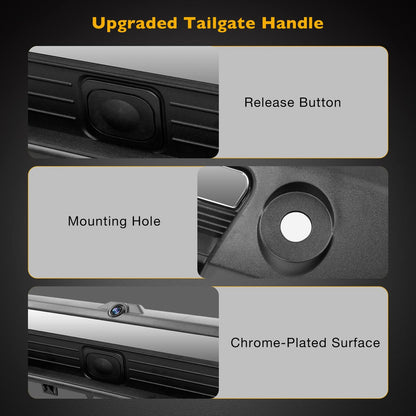 Tailgate Handle w/ Rear Backup Camera & Wiring Harness 2017-20 Ford E-350 F-250