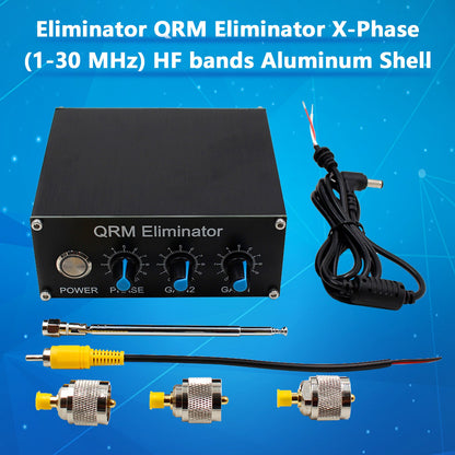 Upgraded Eliminator QRM Eliminator X-Phase (1-30 MHz) HF bands Aluminum Shell.