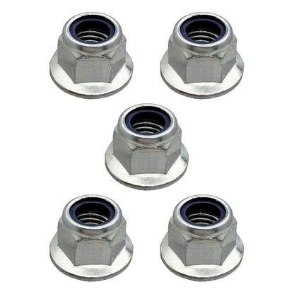 (5) Lock Nut 10mm for John Deere Sabre SABO, Great Dane, Scotts, ATV/UTV 14M7400