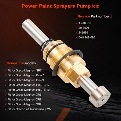 Power Paint Sprayers Pump Repair Kit For Graco Magnum X5 X7 XR5 XR7 XR9 243090