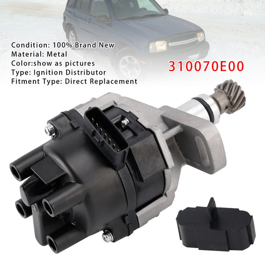 Ignition Distributor with Rotor 310070E00 For Chevrolet Tracker 1998-1998