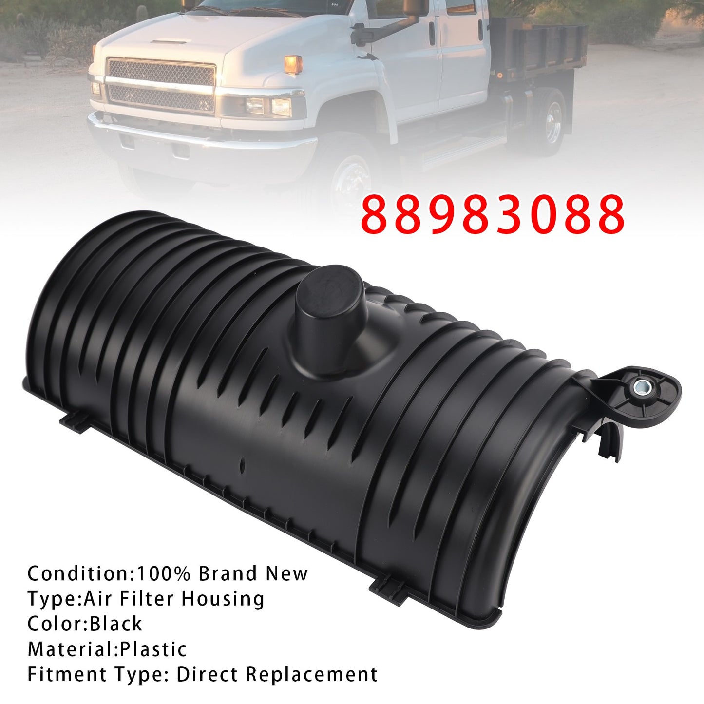 Lower Air Cleaner Box Housing For Chevrolet Kodiak GMC Topkick 88983088