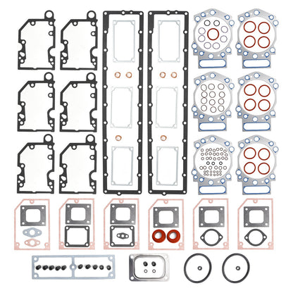 3803598 3800728 Upper Engine Gasket Set for Cummins KTA19 KTTA19
