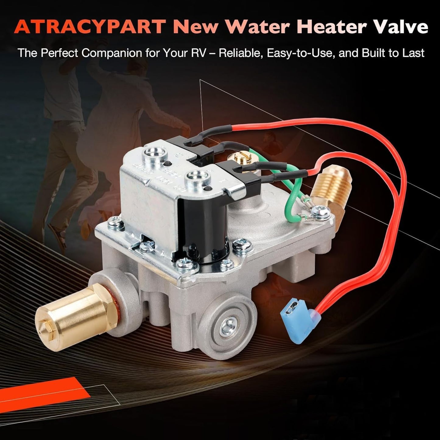 GC6AA-10E 92078 RV Gas Water Heater Control Valve For Atwood 6 Gal Water Heaters