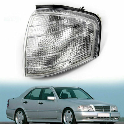 Left Corner Lights Turn Signal Lamps Fits Mercedes Benz C Class W202 1994-2000