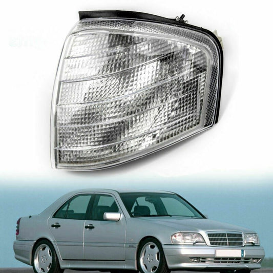 Left Corner Lights Turn Signal Lamps Fits Mercedes Benz C Class W202 1994-2000