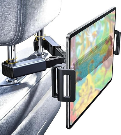 Car Seat Headrest Mount 360?? Tablet iPad Holder 4.7"-12.9" Universal