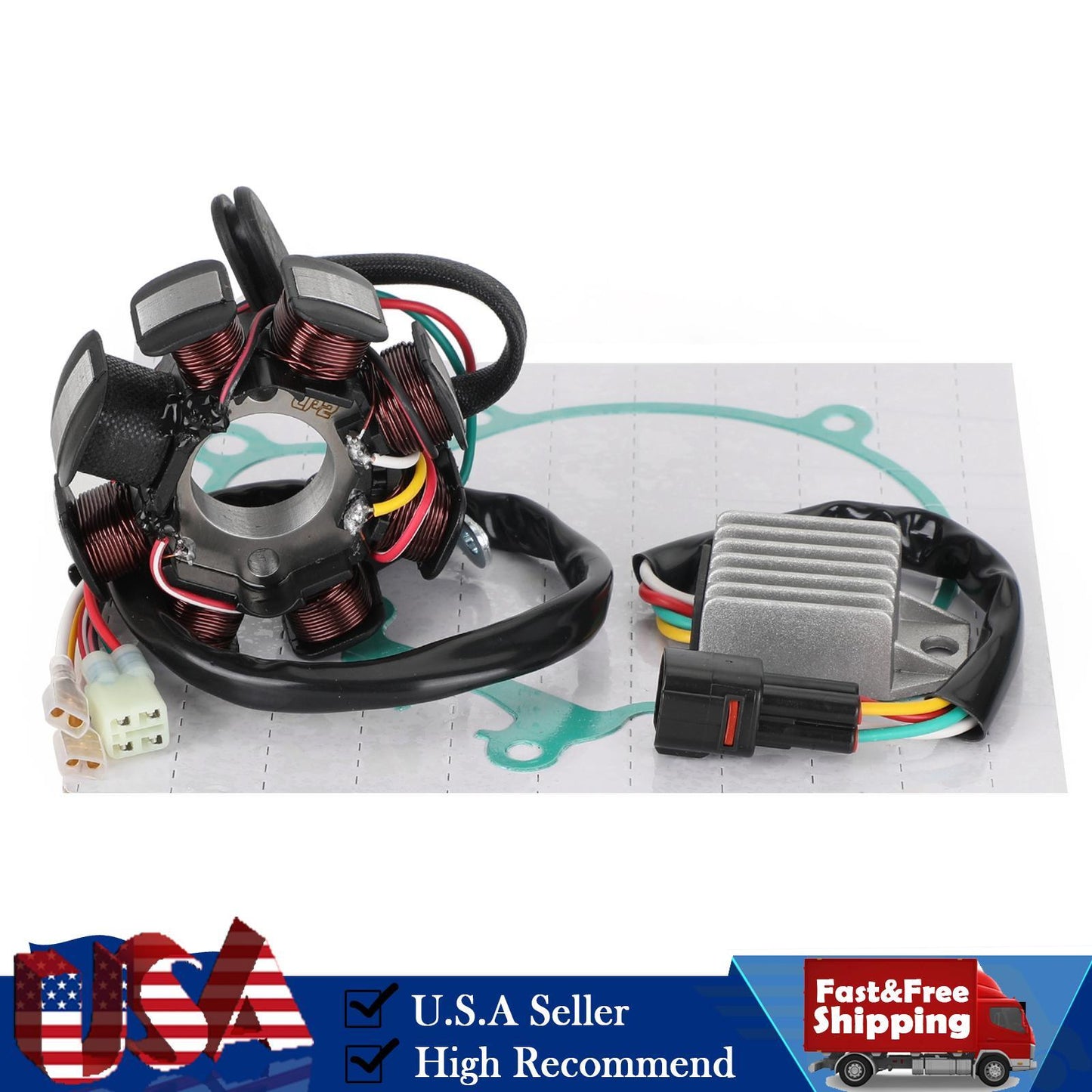 Generator Stator Regulator Gasket For Husqvarna TE EXC 55139004000 55139004100