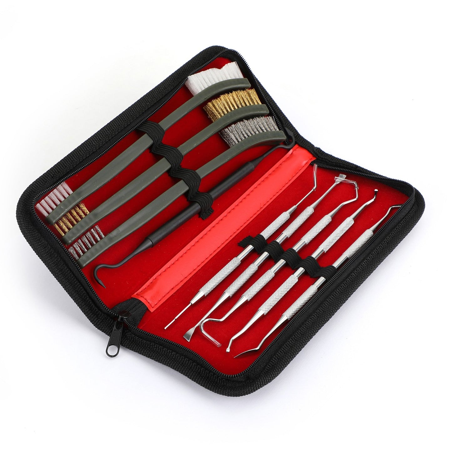 9X Gun Cleaning Kit For Rifle Pistol Handgun Shotgun Cleaning Set Gun Brush