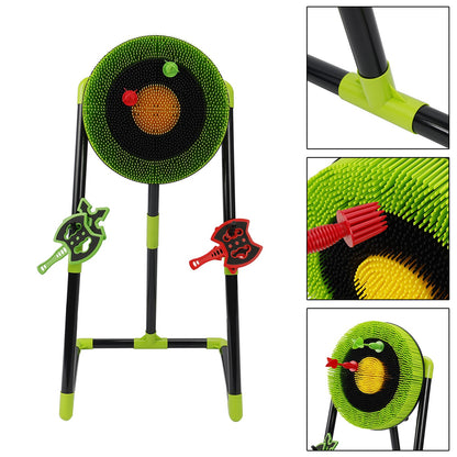 3In1 Axe Throwing & Dart Board Kid Toy Set Backyard Indoor & Outdoor Party Game