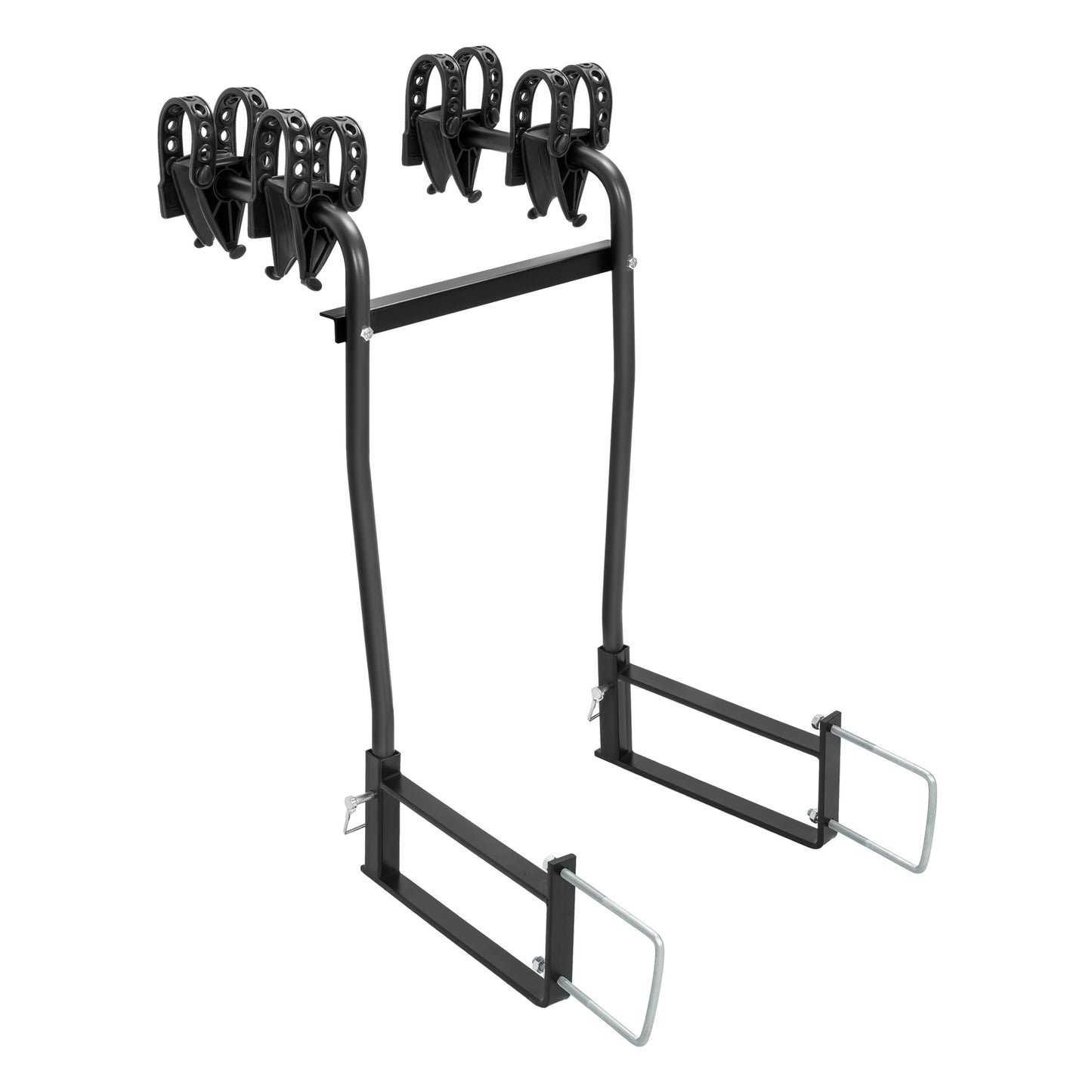 Solid Spare Steel Spare Tire Mount Bike Carrier Rack 2 Bike Rack For RV Bumpers