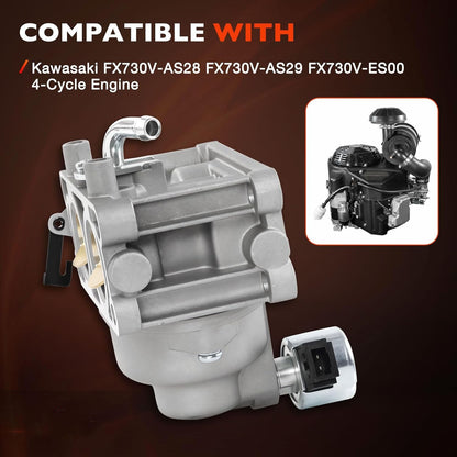 15004-1011 Carburetor For Kawasaki FX730V Mower Engines 15004-0930 15004-7051