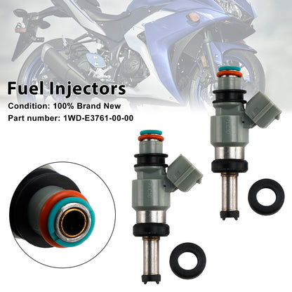 2PCS 1WD-E3761-00-00 Fuel Injectors For Yamaha YZF-R3 2015-2022