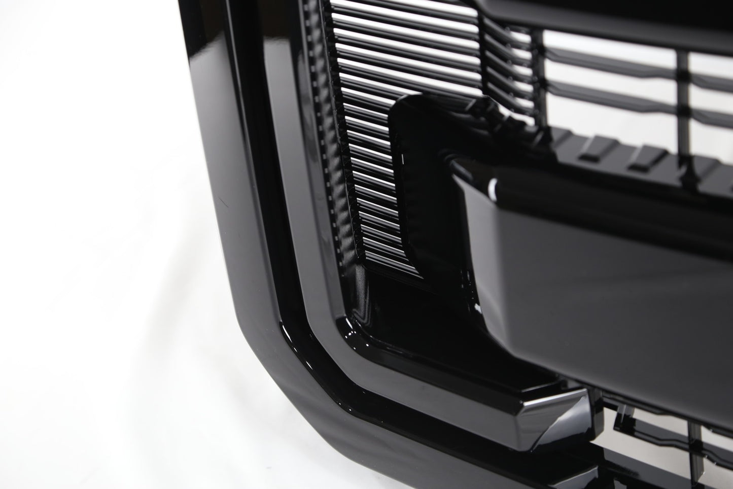 Gloss Black Front Bumper Grille For Ford F250 F350 F450 2011-2016 BC3Z-8200-A