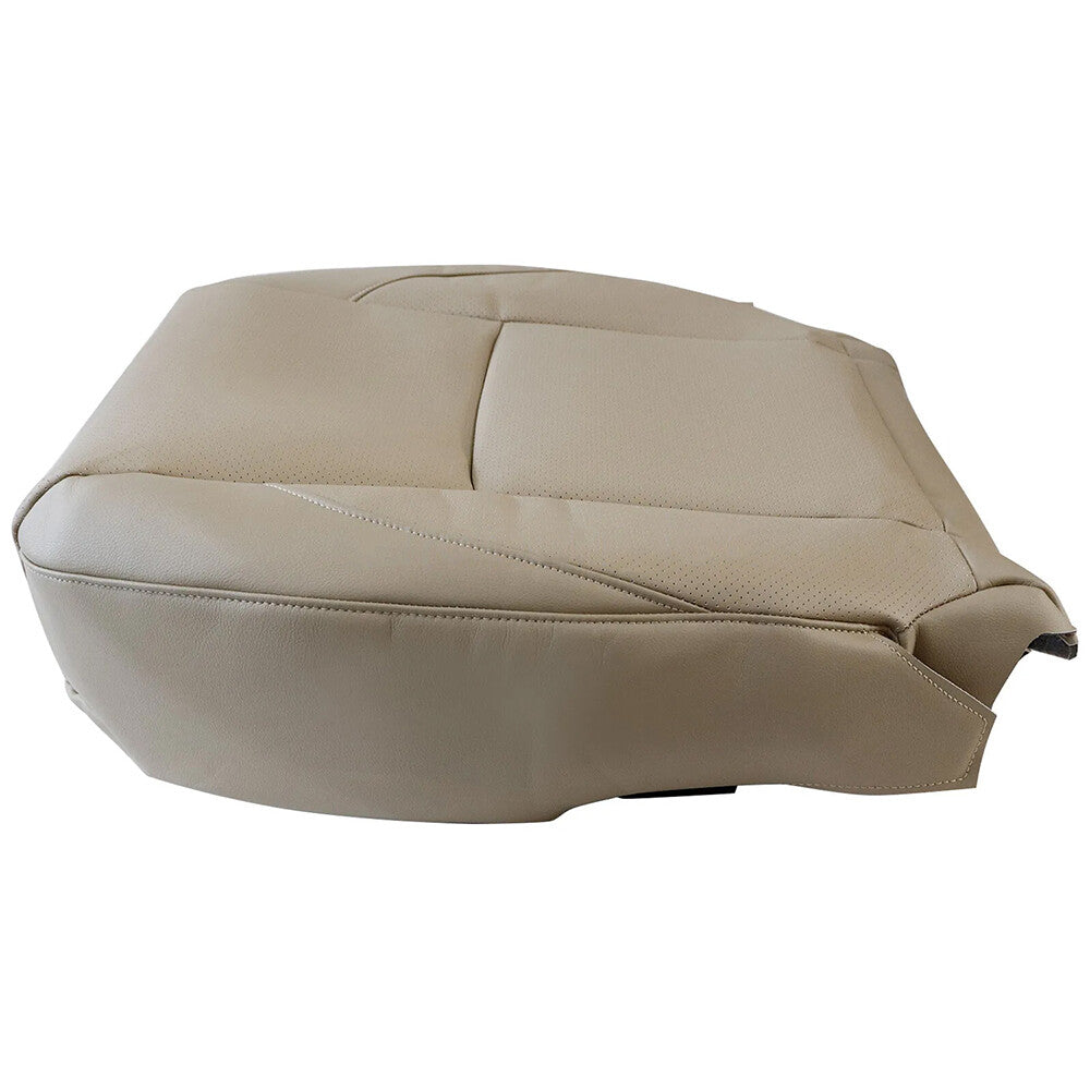 For Lexus ES350 2007-2012 Leather Passenger Bottom Perforated Seat Cover Tan