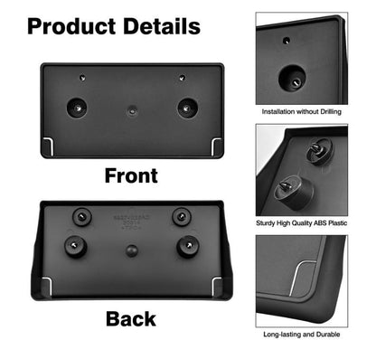 Front License Plate Bracket Screws Kit For 2019-24 DODGE RAM 1500 with DT Bumper