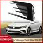 Front Bumper Fog Light Cover Grille For 2016-2019 VW Passat R-LINE Left Driver