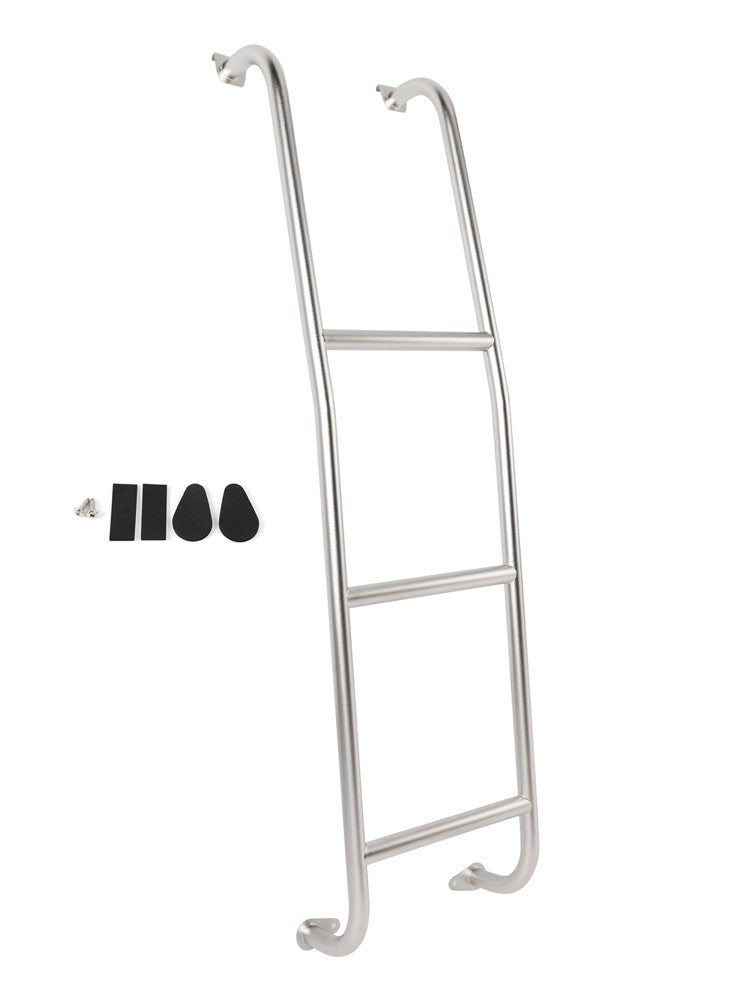 093TS Stainless Steel 3-Step Van Ladder For Ford Transit Low Roof Vans 2014-2025