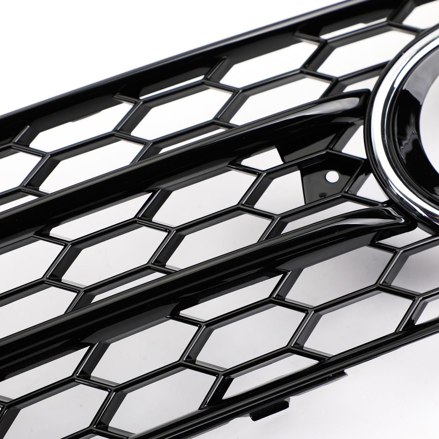 Chrome Ring Bumper Fog Light Grill Bumper For Audi A4 S-LINE S4 2008-2012 2010