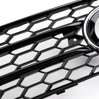 Chrome Ring Bumper Fog Light Grill Bumper For Audi A4 S-LINE S4 2008-2012 2010