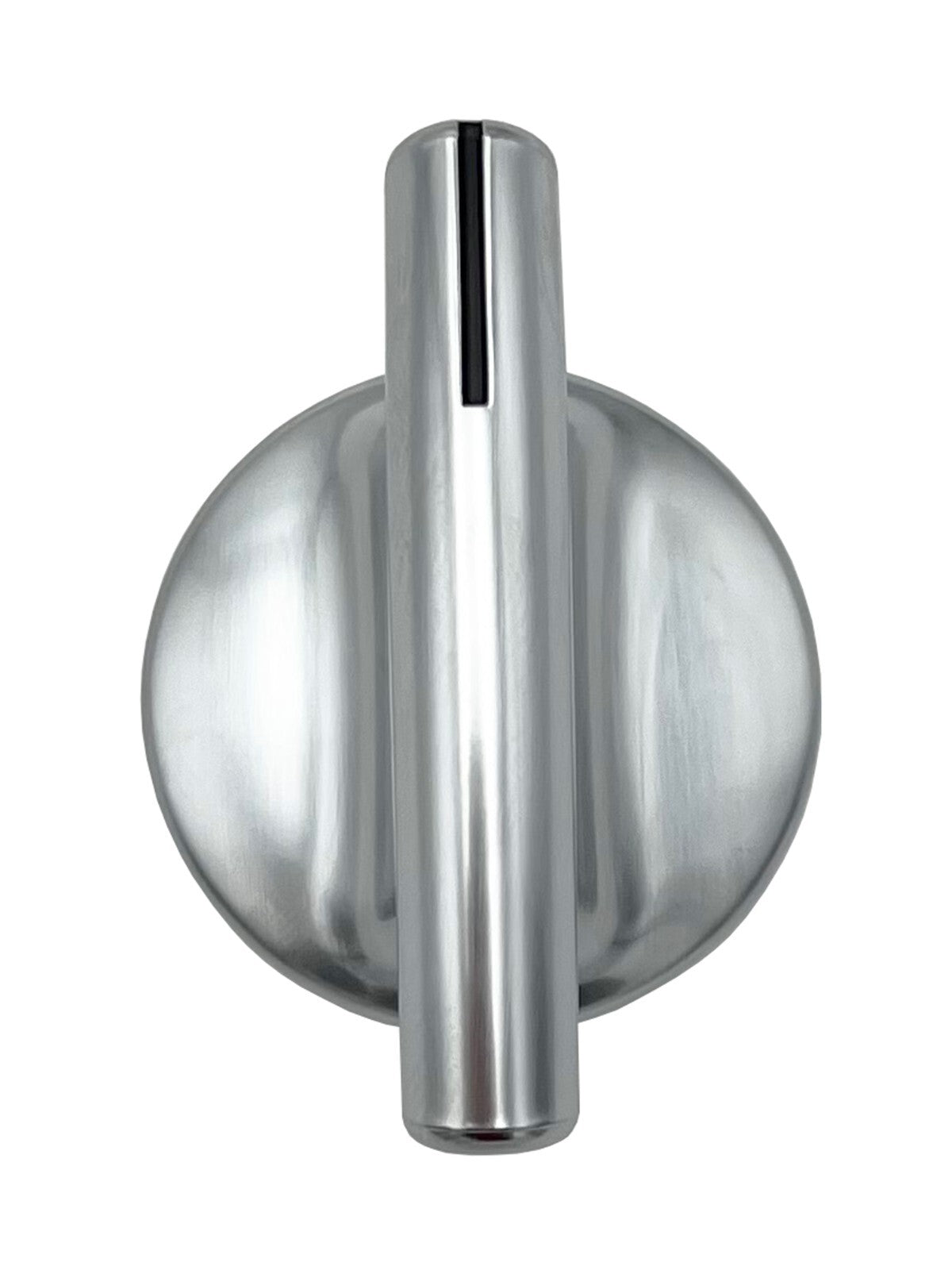 Solid Spare (2) Stove Burner Knob Replacement for Jenn Air 74007918 Chrome Oven Control Knob