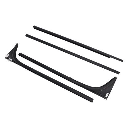 4pcs Inner Outer Weatherstrip Door Belt For Mazda BT-50 Pro Pick Up 2012-2019