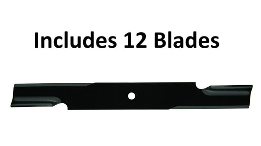 Solid Spare 12PK Oregon 91-638 Mower Blades for Ferris 1520842, 1520842S, 5101755