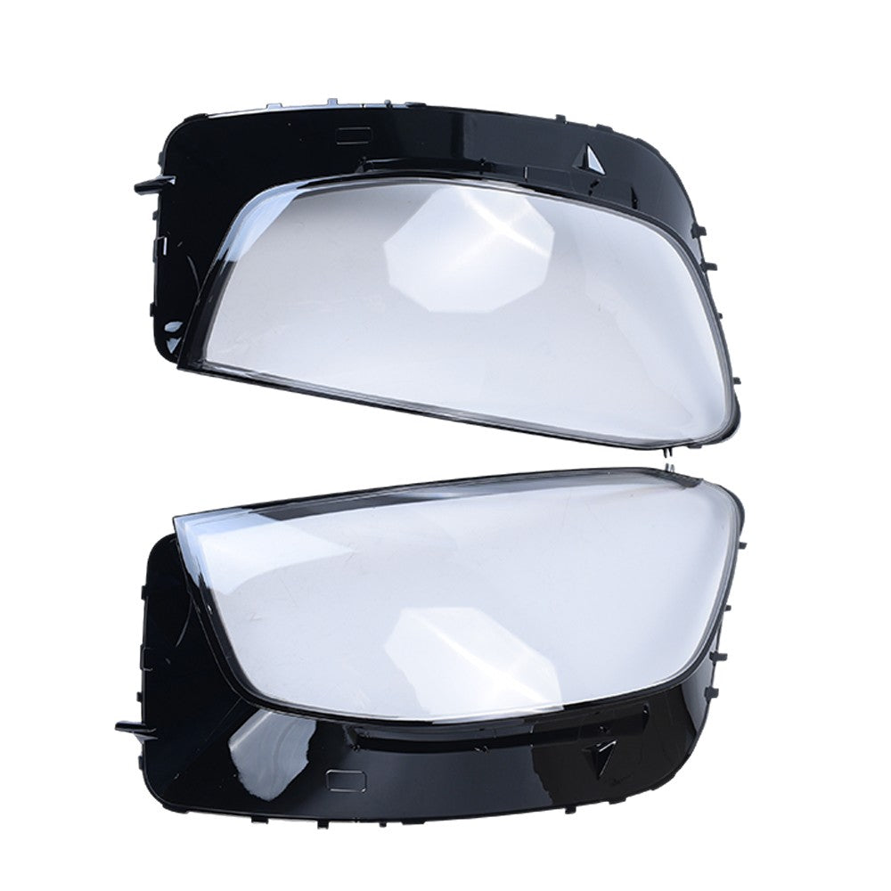 Fit For 2019-2022 Mercedes-Benz W253 X253 C253 Headlight Lens Covers Left+Right