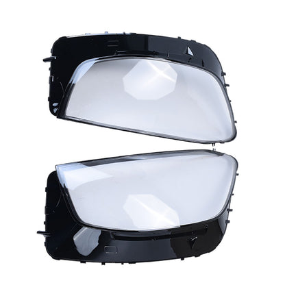 Fit For 2019-2022 Mercedes-Benz W253 X253 C253 Headlight Lens Covers Left+Right