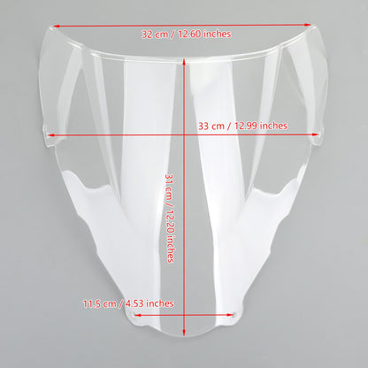 ABS Windshield Windscreen Wind Shield for Suzuki SV400 SV650 1999-2002 Clear