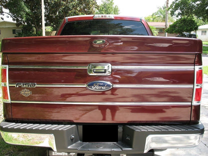 2009-2014 Ford F150 Chrome Tailgate Trim Molding Inserts By Automotive Authority