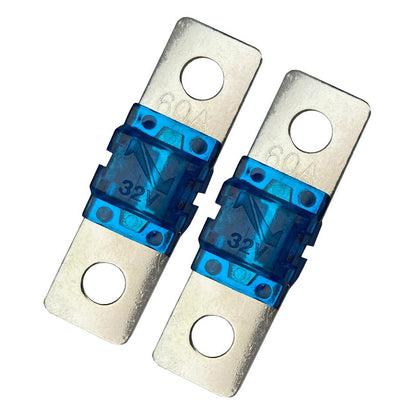 MIDI / AMI 60A 60 Amp 32V Fuse For Auto Marine Stereo Audio Video Bolt On 2 Pack