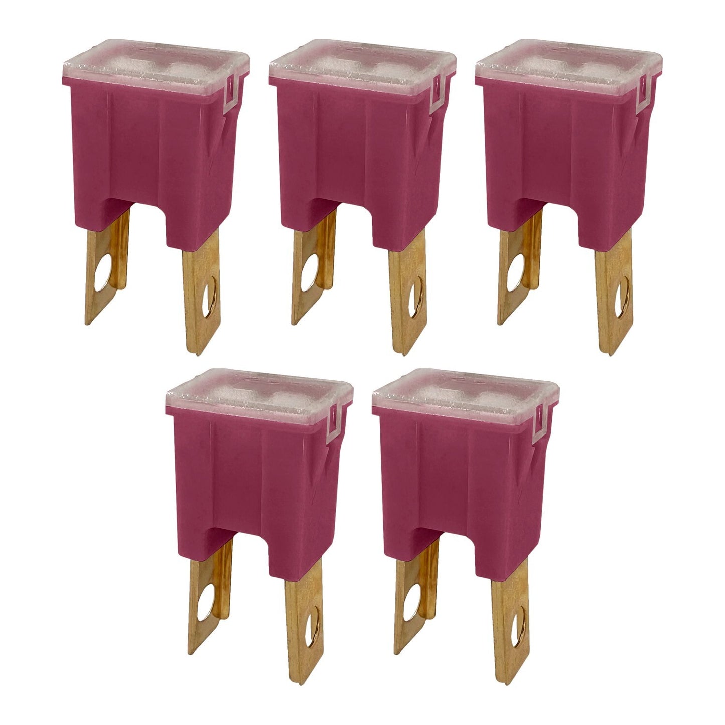 30A Straight Male Fuse Cartridge FLM PAL Auto Link for Car Truck RV SUV - 5 pk