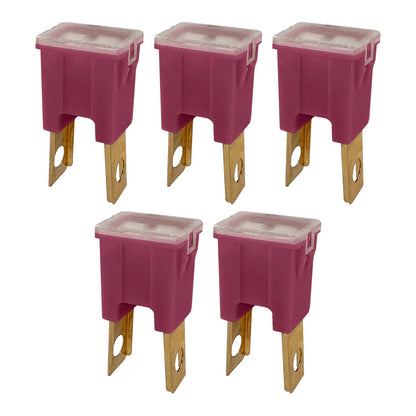 30A Straight Male Fuse Cartridge FLM PAL Auto Link for Car Truck RV SUV - 5 pk