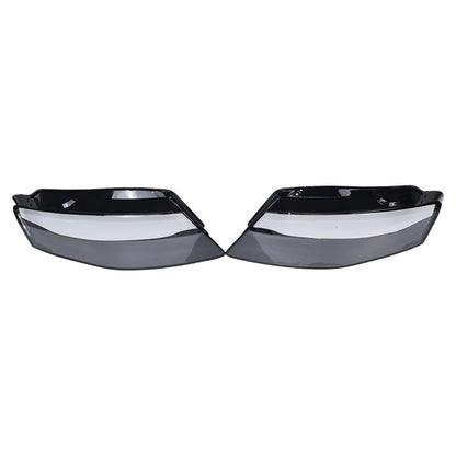 For 2009-2012 Audi A4 2PCS Left & Right  Headlamp Cover Headlight Lens Cover