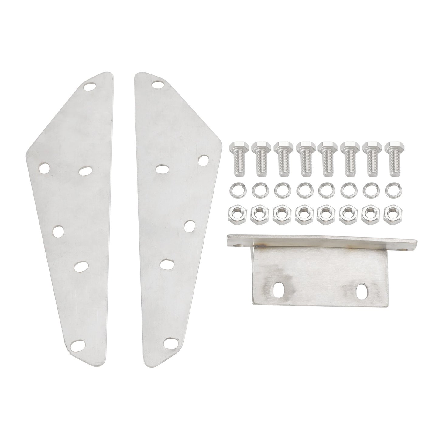 Flat Top Silvery Drop Visor For Peterbilt 377 378 379 335 386 388 389