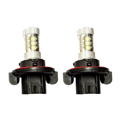 Fits Polaris 2x 80W Super White LED Headlight Bulb ATV Four Wheeler Side by Side