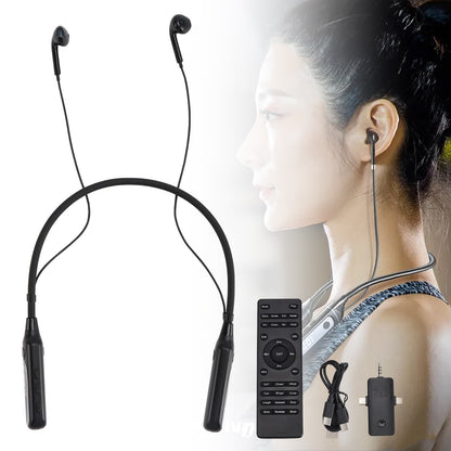 Wireless Sound Card Complete Neckband Live Streaming Earphones for Phone PC TV