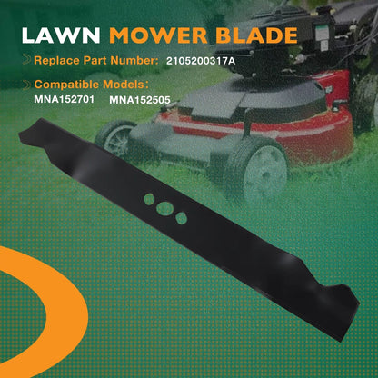 2x 2105200317A Lawn Mower Blade For 21" Lawn Mower Deck MNA152505 MNA152701