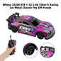Wltoys 22206 RTR 1/22 2.4G 15km/h Racing Car Metal Chassis Toy Gift Purple