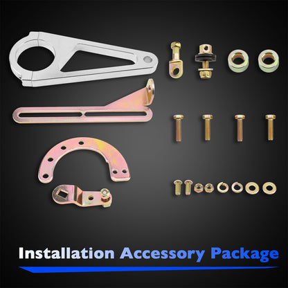2" Aftermarket Transmission Cable Column Shift Linkage Kit For GM TH350 ACA-1804