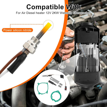 12V Diesel Parking Heater Glow Plug Repair Kit, for Eberspacher Espar Airtronic