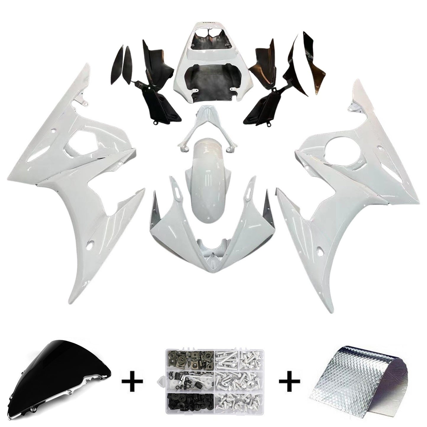 Amotopart Fairing Bodywork For Yamaha YZF 600 R6 2003-2004 R6S 2006-2009 07·