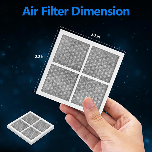 6 Pack LT120F Refrigerator Air Filter Replacement Kit for LG ADQ73214404 Kenmore